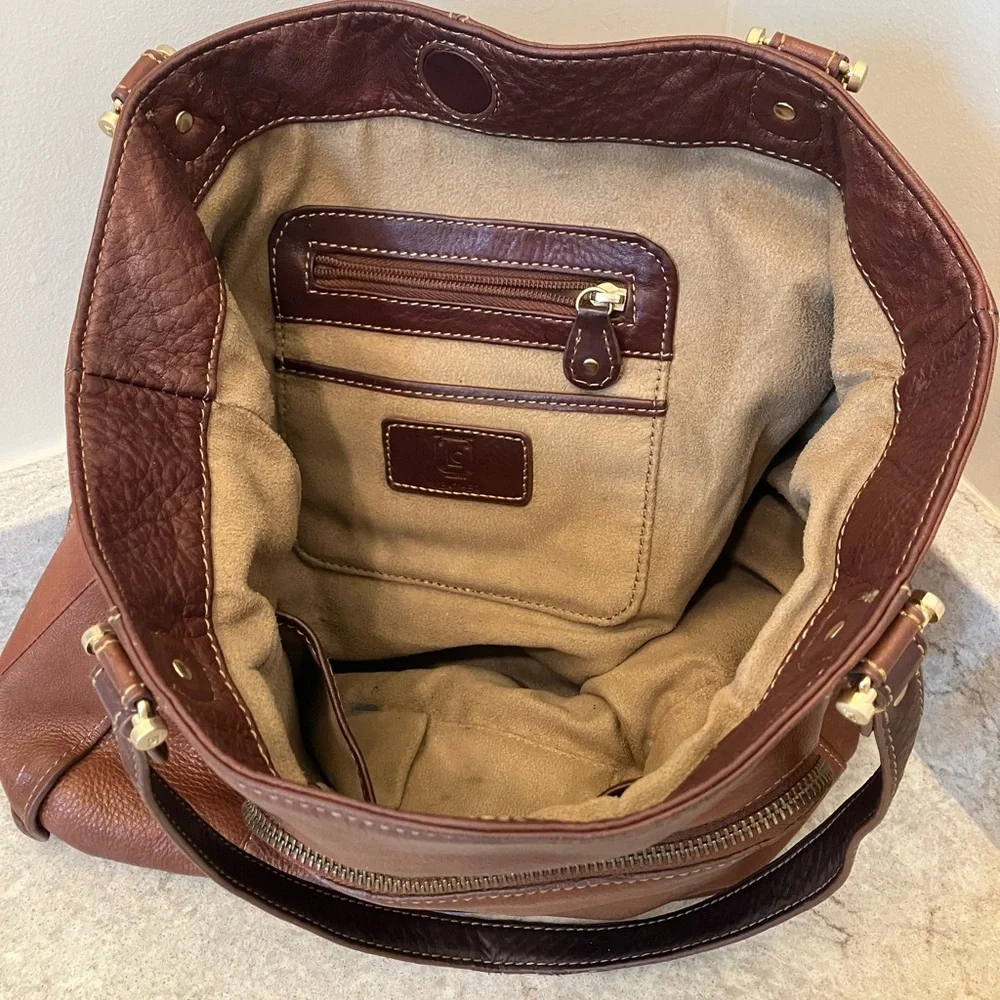 Liz Claiborn Conrad Leather Bag